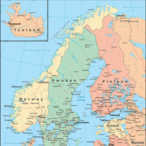 Скандинавия (Scandinavia) (пакет карт)